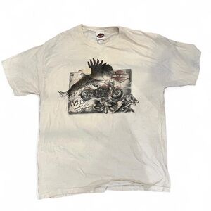 Harley-Davidson vintage Off-White Eagle Graphic Tee